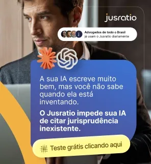 Banner Jusratio — pesquisa jurídica com IA